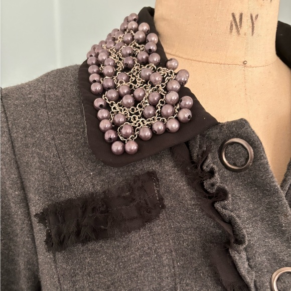 Cropper embroidered sweatshirt/ sweater - Picture 2 of 4